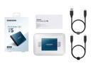 Samsung Portable SSD T5 Bleu