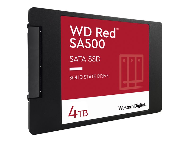 Disque SSD 4 To SATA NAS WD Red SA500 - Western Digital
